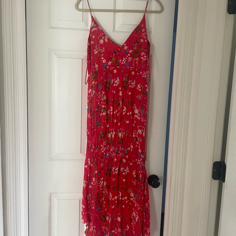 Sau lee floral Red High Low Dress revolve - Picture 8 of 9